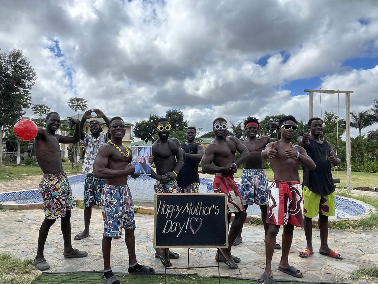 African Pool Party Team