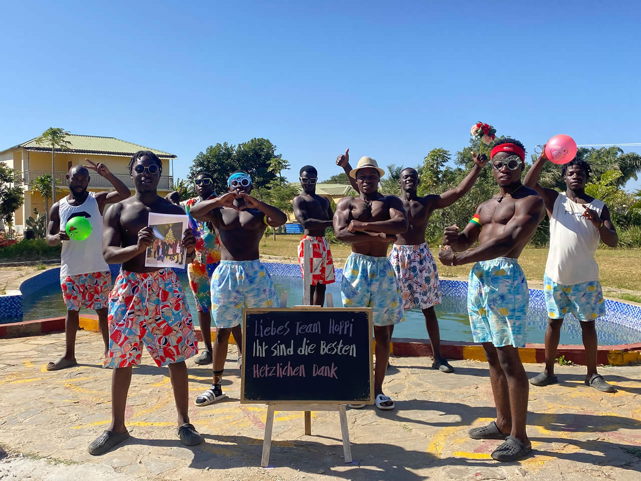 African Pool Party Team