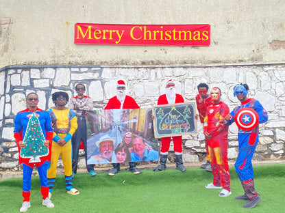 African Anime Team: Custom-printed oversized photo