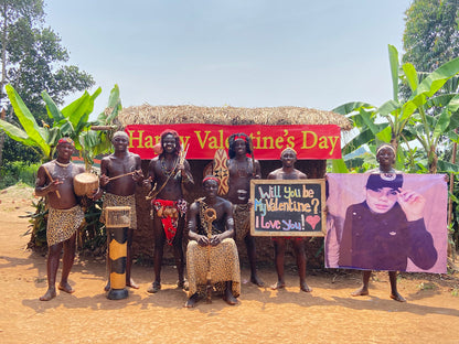 African Hunters Team: Custom-printed oversized photo