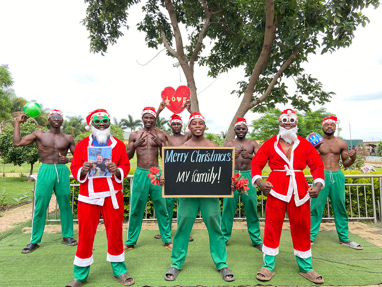 African Fitness Team - Green Pants