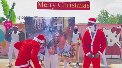 African Fitness Team PLUS: Custom-printed oversized photo